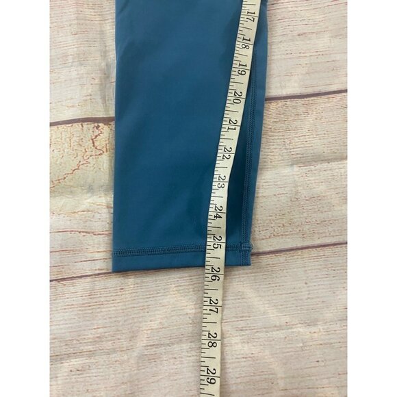 Feed Me Fight Me Women's Blue Athletic Crossfit Leggings - Large - Picture 5 of 12